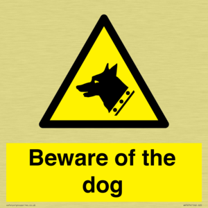 Beware of the dog